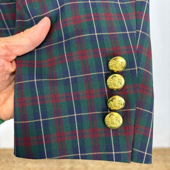 Vintage Gant Plaid Blazer - Picture 2 of 8